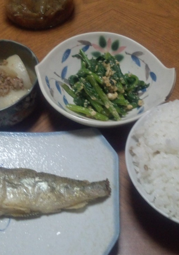 カブの葉の卵炒め-レシピのメイン写真