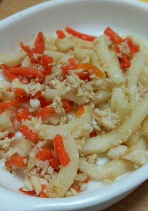 離乳食 味噌焼きうどん-レシピのメイン写真