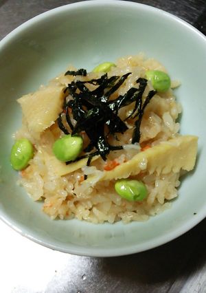 カリブ使用☆モチモチ炊き込みご飯-レシピのメイン写真