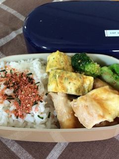 ササミのチーズ焼き弁当-レシピのメイン写真