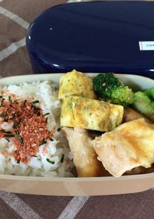 ササミのチーズ焼き弁当-レシピのメイン写真