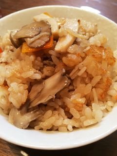 じゃこときのこの炊き込みごはん-レシピのメイン写真