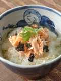 塩こうじ鮭茶漬け