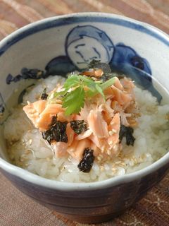 塩こうじ鮭茶漬け-レシピのメイン写真