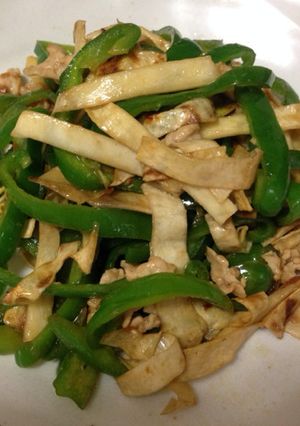 筍の代わりに大根の皮で☆青椒肉絲^_^-レシピのメイン写真