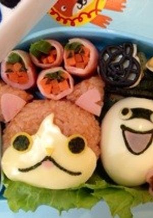 妖怪ウォッチ☆ハロウィンver弁当…♩-レシピのメイン写真