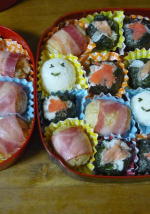 美味しい♡ベーコン巻きおにぎり-レシピのメイン写真