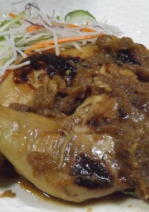 クリスマスのチキン♡林檎と焼肉のタレで-レシピのメイン写真