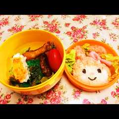 キャラ弁 簡単 マイメロディー-レシピのメイン写真