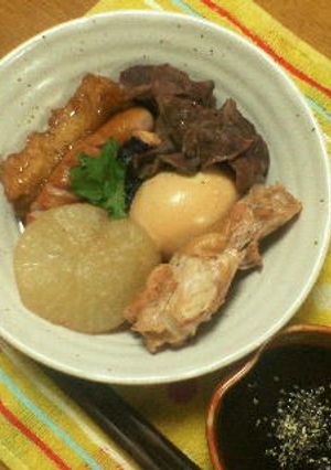 1時間あれば屋台の味★圧力鍋おでん-レシピのメイン写真