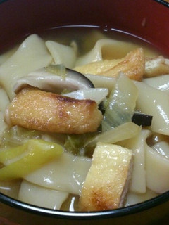 焼き油揚げのうどん-レシピのメイン写真