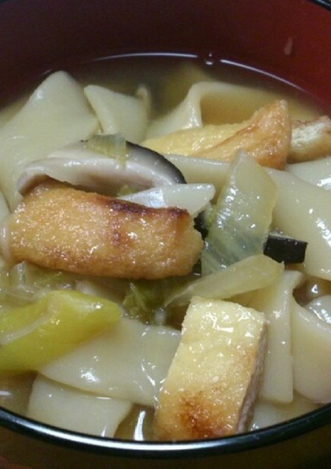 焼き油揚げのうどん-レシピのメイン写真