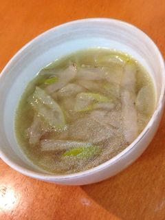 ごぼうと長ネギだけなのに美味しいスープ-レシピのメイン写真