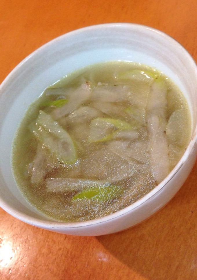 ごぼうと長ネギだけなのに美味しいスープ-レシピのメイン写真