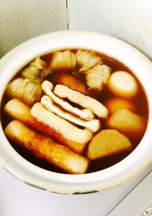 おでん(だいこん,油揚げ,他).純米酒-レシピのメイン写真