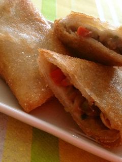 ナスピー春巻き-レシピのメイン写真