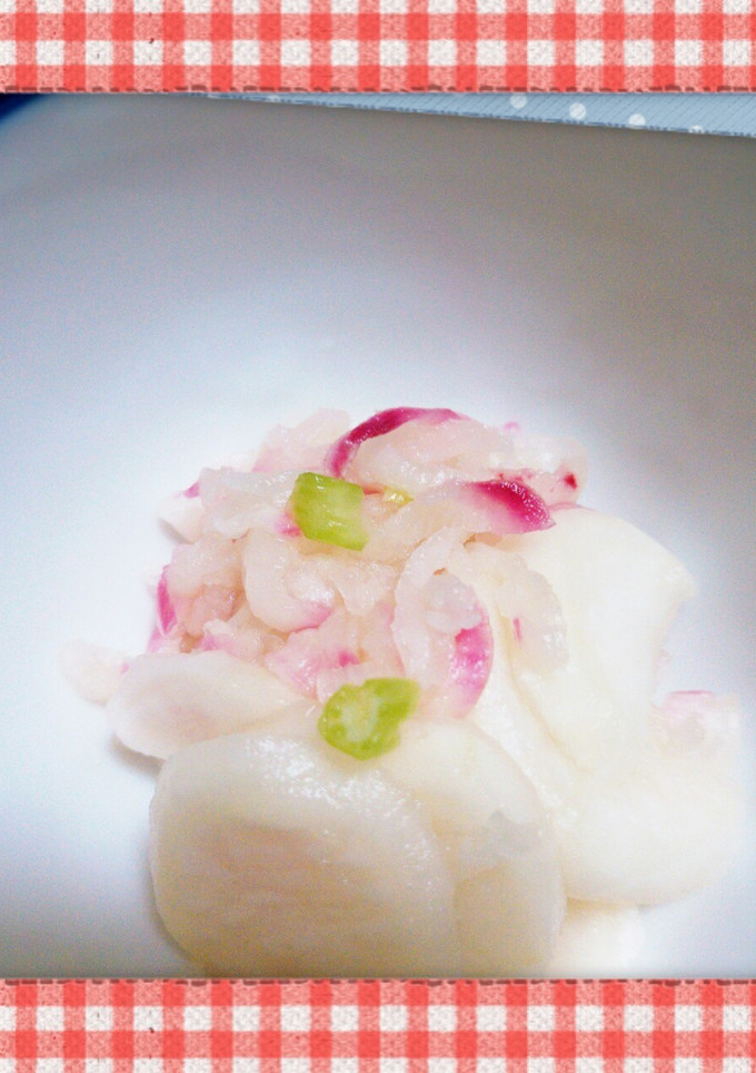 かぶの酢の物　（甘め）-レシピのメイン写真