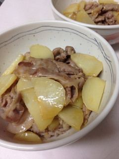 にくにくジャガジャガ丼-レシピのメイン写真