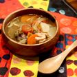 アサリと鶏の旨味たっぷり具だくさんスープ