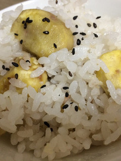素朴な味付け、栗ごはん。シンプルレシピ-レシピのメイン写真