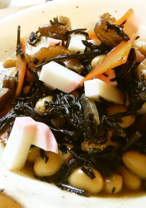 彩り鮮やか＆栄養バッチリ♪ひじきと大豆煮-レシピのメイン写真