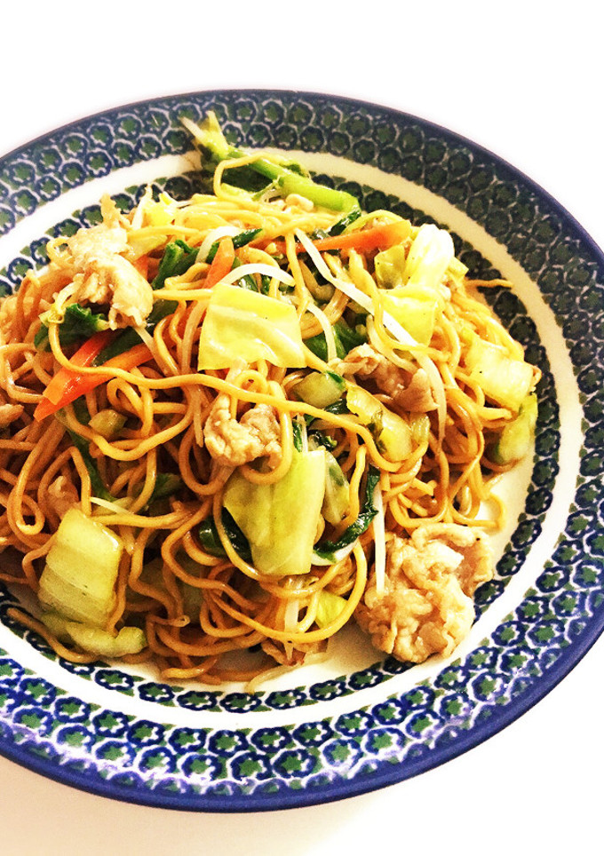 給食menu＊中華焼きそば-レシピのメイン写真