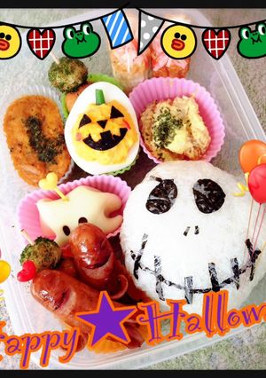 ハロウィン★キャラ弁-レシピのメイン写真