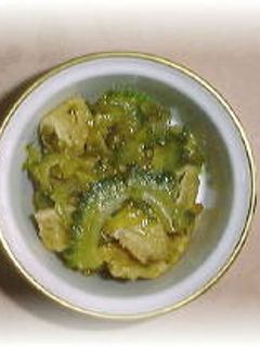 食べやすいゴウヤ炒め-レシピのメイン写真
