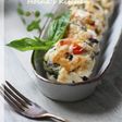 鶏むね肉の丸め焼き*バジル&パルメザン*