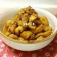 おつまみにも♪鶏皮の豆板醤炒め