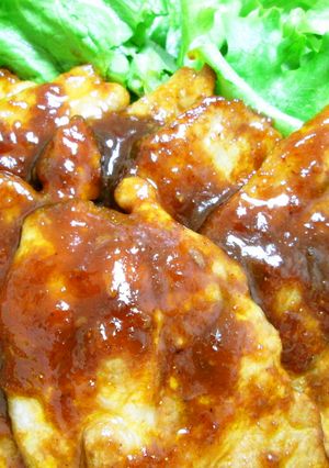 豚肉のみそだれ焼き♪-レシピのメイン写真