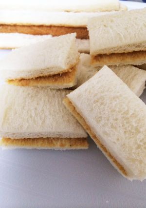 離乳食 きな粉ミルクサンド [覚書]-レシピのメイン写真
