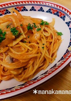 我が家のナポリタン-レシピのメイン写真