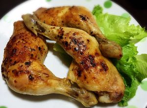 超簡単☆骨つき鶏もも肉のオーブン焼き-レシピのメイン写真