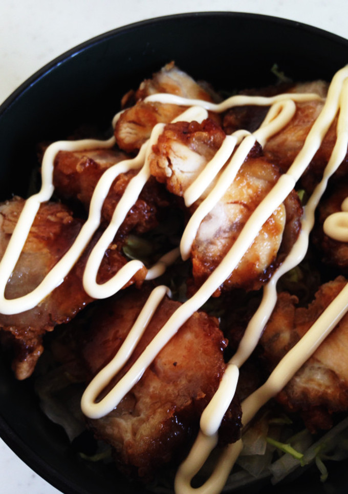 簡単すぎる ずぼら 唐揚げ丼-レシピのメイン写真