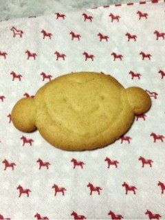 ハートの型でおさるクッキー-レシピのメイン写真
