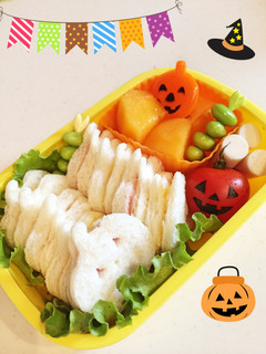 ハロウィン弁当-レシピのメイン写真
