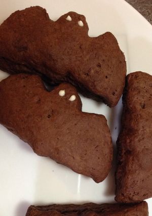ハロウィンに♬コウモリのスコーン(^^)-レシピのメイン写真