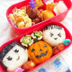 รูปของ 甘くて美味しい簡単【ハロウィン弁当♪】