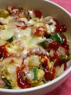 卵と野菜のまぜまぜごはん★-レシピのメイン写真