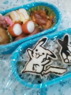 キャラ弁 ポケモンのりカット2-レシピのメイン写真