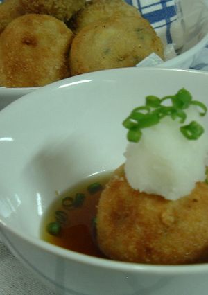 和風♪揚げ出しおからコロッケ-レシピのメイン写真