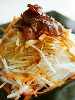 シャキシャキ大根のかりかりベーコンサラダ-レシピのメイン写真