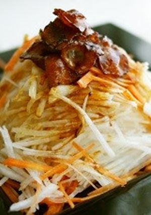 シャキシャキ大根のかりかりベーコンサラダ-レシピのメイン写真