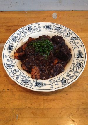 豚肉とニンジンのシヴェ(血入り煮込み)-レシピのメイン写真