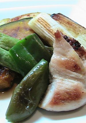 秋の野菜のめんつゆ焼きびたし★-レシピのメイン写真