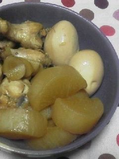 鶏手羽元と大根の煮物-レシピのメイン写真