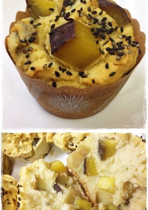 さつまいもたっぷり米粉パン-レシピのメイン写真