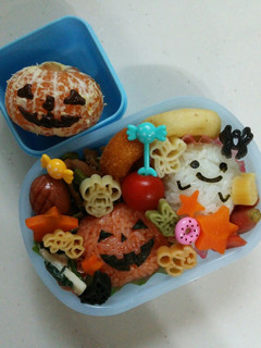 ☆簡単ハロウィン弁当☆-レシピのメイン写真