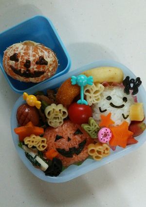 ☆簡単ハロウィン弁当☆-レシピのメイン写真